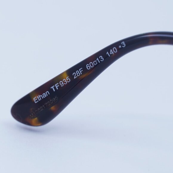 Tom Ford Ethan FT0935 28F Sunglasses Gold Aviator Frame, Brown Lenses - Picture 6 of 10